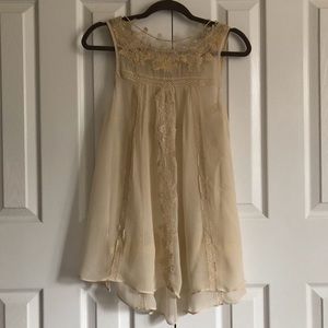 Free People Lingerie Tunic Top